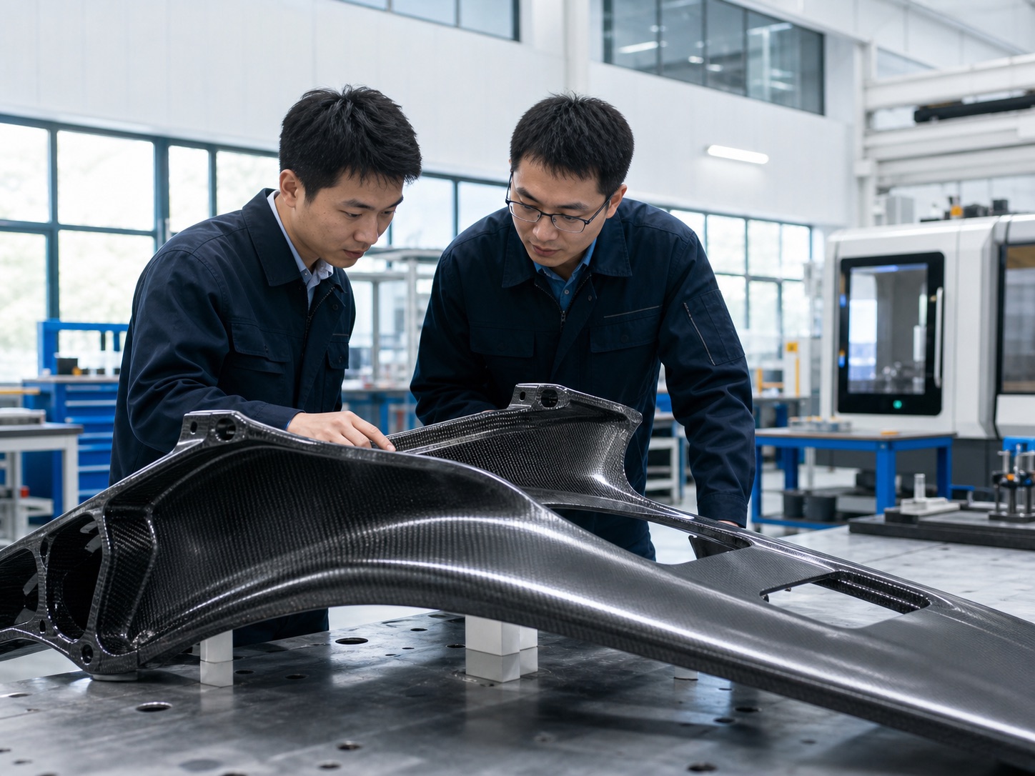 先进复合材料结构件示意